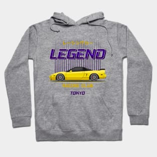 Midnight Racer Yellow NS X JDM Hoodie